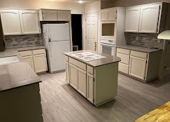 A bright remodeled kitchen